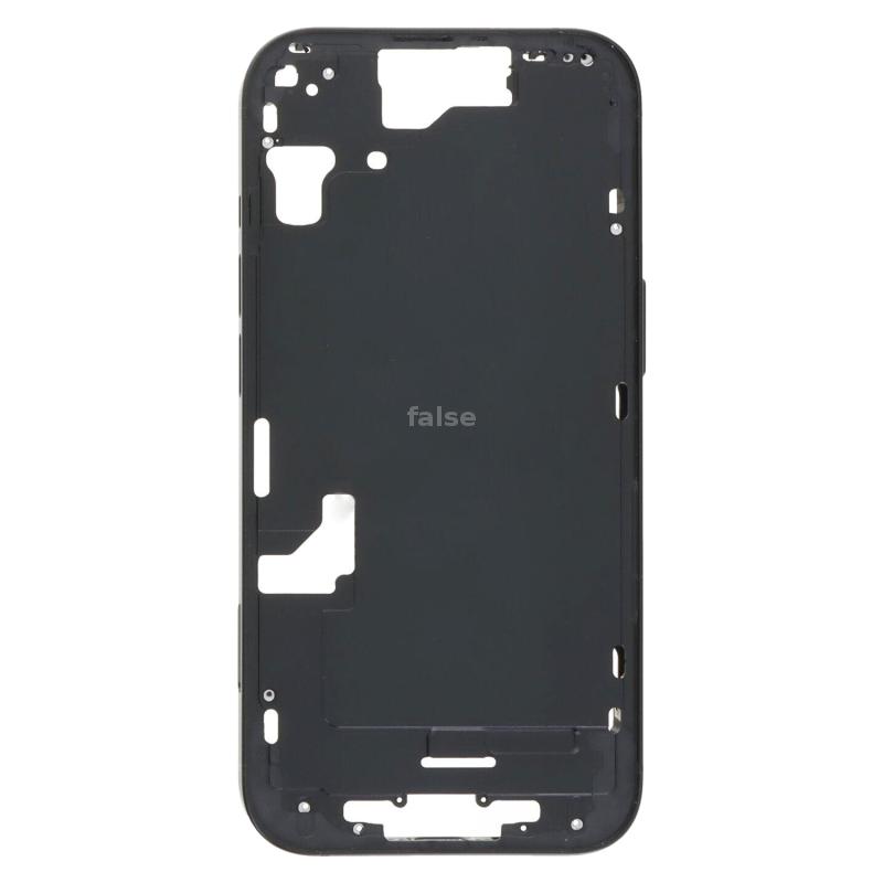 For iPhone 15 Middle Frame Bezel Plate with Side Keys + Card Tray, Version:CE EU Version(Black) - Image 3
