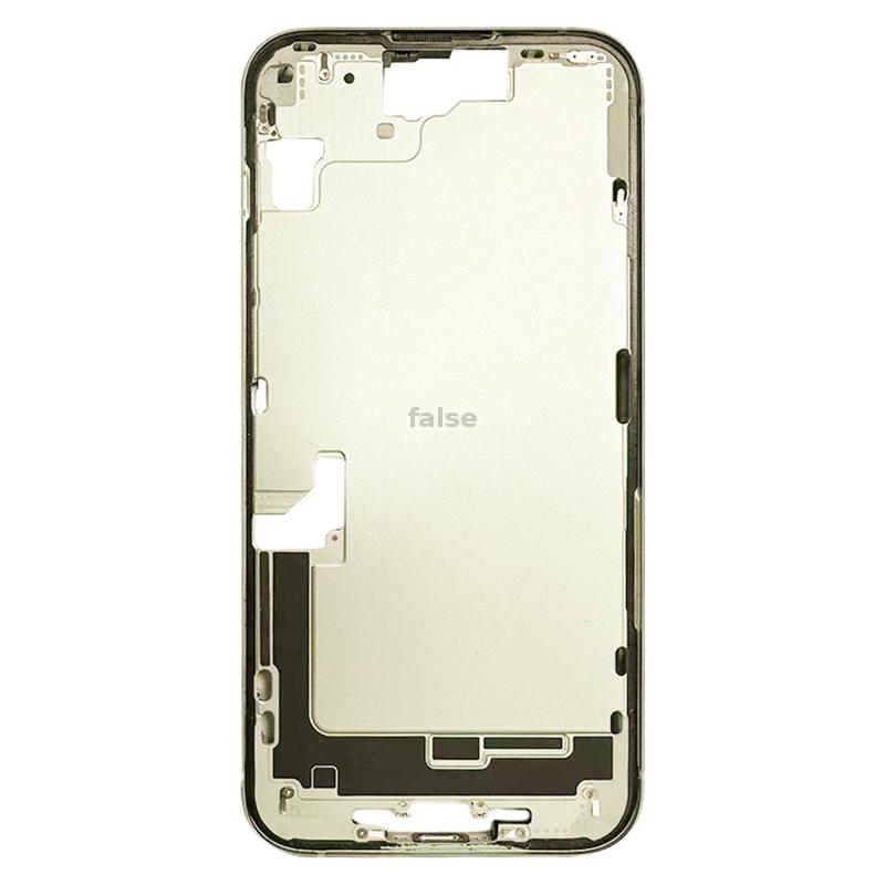 For iPhone 15 Middle Frame Bezel Plate with Side Keys + Card Tray, Version:CE EU Version(Yellow) - Image 3