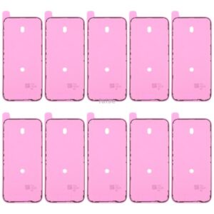 For iPhone 17 Pro Max 10pcs OEM LCD Frame Bezel Waterproof Adhesive Gasket, Airtightness Test Compatible