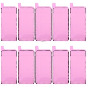 For iPhone XS Max 10pcs OEM LCD Frame Bezel Waterproof Adhesive Gasket, Airtightness Test Compatible