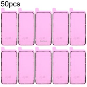 For iPhone 11 Pro 50pcs OEM LCD Frame Bezel Waterproof Adhesive Gasket, Airtightness Test Compatible
