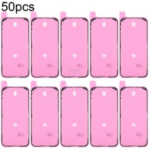 For iPhone 17 50pcs OEM LCD Frame Bezel Waterproof Adhesive Gasket, Airtightness Test Compatible