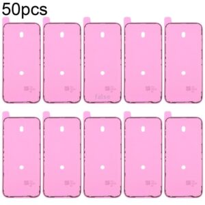 For iPhone 17 Pro Max 50pcs OEM LCD Frame Bezel Waterproof Adhesive Gasket, Airtightness Test Compatible