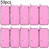 For iPhone 16 Pro 50pcs OEM Back Housing Cover Adhesive, Airtightness Test Compatible