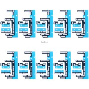 10 Sets Mainboard FPC Connector Sponge Foam Pads for iPhone 11