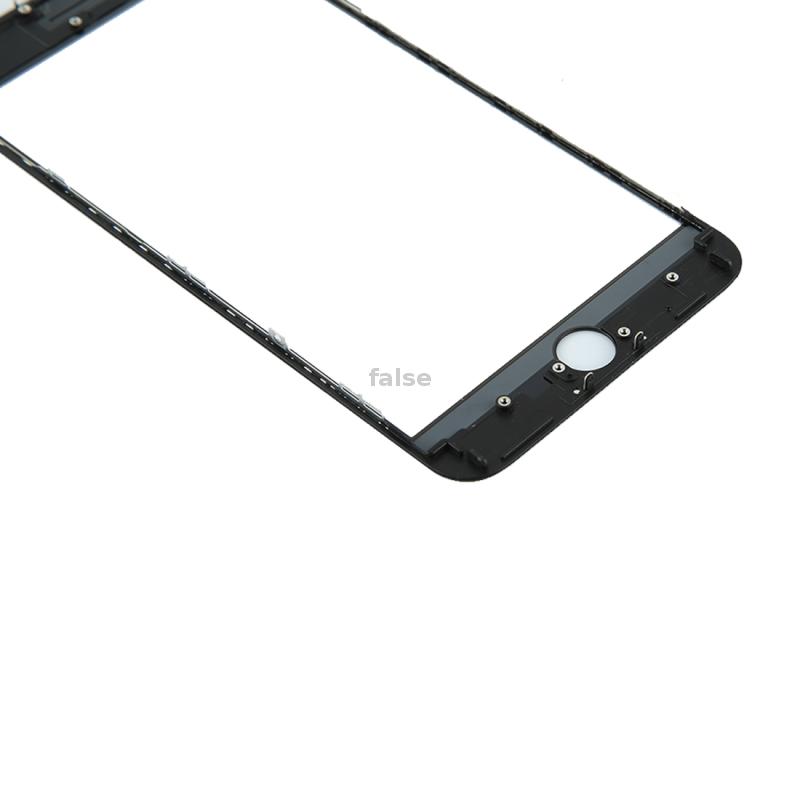 Front Screen Outer Glass Lens with Front LCD Screen Bezel Frame & OCA Optically Clear Adhesive for iPhone 8 Plus(Black) - Image 5