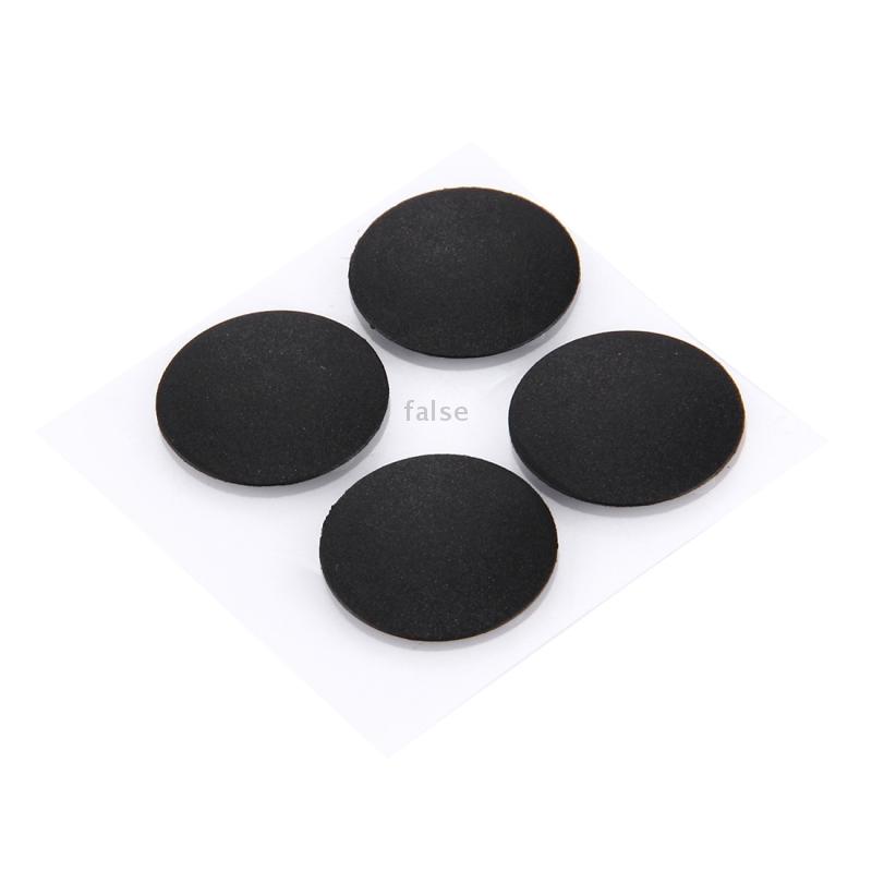 4 PCS for Macbook Pro 13.3 inch & 15.4 inch & 17 inch (2009-2011) A1278 & A1286 & A1297 / MC700 / MB990 / MC374 / MB991 / MC721 / MB985 / MB986 Bottom Case Rubber Mats(Black) - Image 4