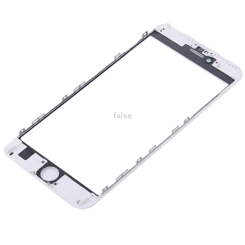 Front Screen Outer Glass Lens with Front LCD Screen Bezel Frame for iPhone 6s Plus(White) - Image 4