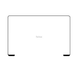 For MacBook Pro 13.3 inch A1708 A2159 A2251 A2338 A2289 2019-2022 Display Ring Bezel Frame Rubber