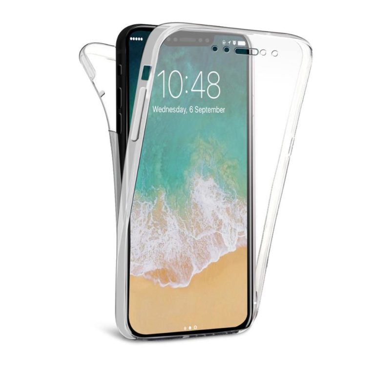 iPhone X 360° Ultra Thin Shockproof TPU Gel Protective Case