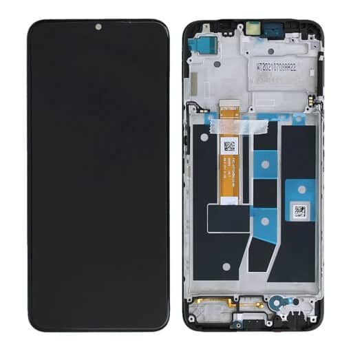 For Oppo A16 A16S CPH2269 CPH2271 Genuine LCD Screen Touch Digitiser With Frame