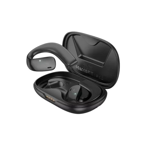 Hoco EQ4 True Wireless Over-Ear Headset Earphones - Black