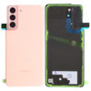 Genuine Samsung G991 Galaxy S21 Rear Back Glass / Battery Cover With Camera Lens - Phantom Pink