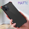 Corner Shockproof Absorbant Matte Finish Raised Camera Area Cover For iPhone 13 Series