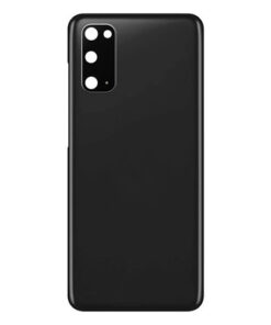 Samsung G980 Galaxy S20 Rear Back Glass / Battery Cover With Camera Lens - Black