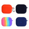 Soft Feel Silicone Case Protective Cover With Buckle For Apple AirPods 3 3rd Gen