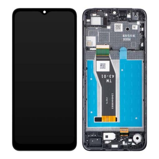 For Motorola Moto E13 XT2345 Genuine LCD Screen Touch Digitiser With Frame