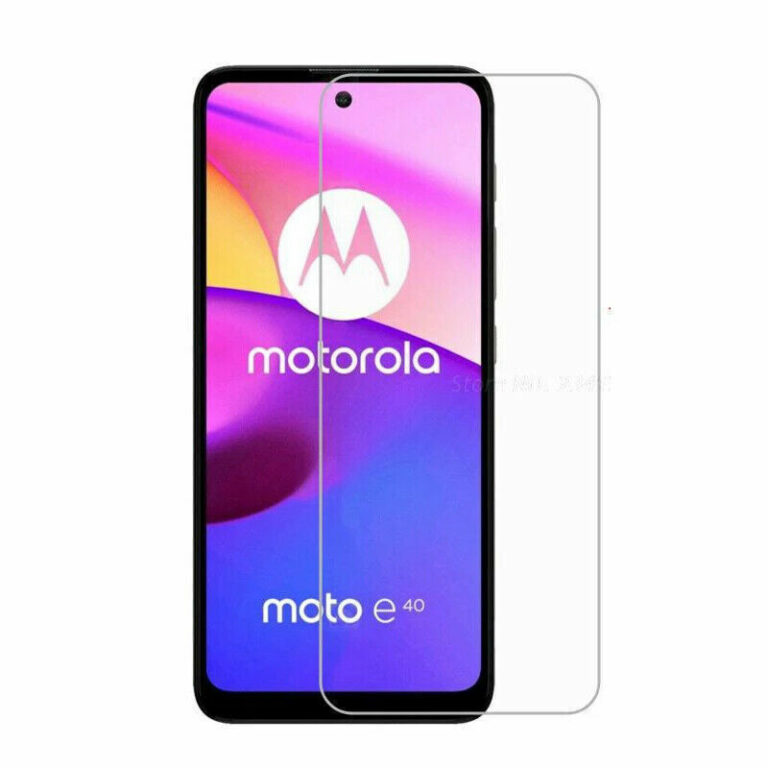 Tempered Glass Screen Protector For Motorola Moto E30 / E40