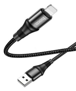 Hoco Aluminium Shell Nylon Braided 2.4A Lightning Fast Charge / Sync Cable