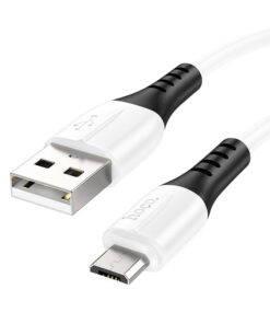 Hoco Silicone 3.0A USB-C Fast Charge / Sync Cable - White