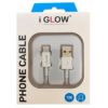 iGlow Premium Quality Type C USB Data Cable - Retail Packed