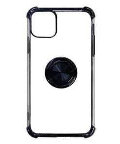 iPhone Shockproof Corner Absorbent TPU Gel Case With Ring Stand