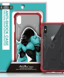 iPhone X King Kong Armor Shockproof Transparent Back Cover