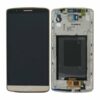 Genuine LG G3 D855 LCD Screen & Touch Digitiser With Frame - Gold