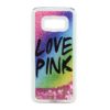 Samsung A600F Galaxy A6 2018 Love Pink Liquid Glitter Filled Gel Case