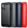 Matte TPU Shockproof Gel Case Cover With Carbon Fibre Effect For Motorola Moto G10 G20 G30