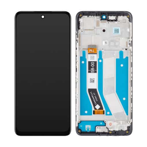 For Motorola Moto G32 XT2235 Genuine LCD Screen Touch Digitiser With Frame