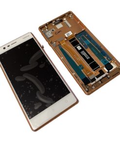 Genuine LCD Screen & Touch Digitiser With Frame For Nokia 3 - Copper