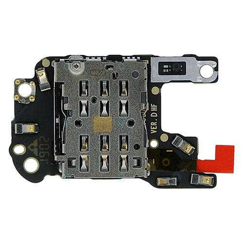 SIM & Memory Card Reader PCB / Flex Cable For Huawei P30 Pro – OEM Pulled