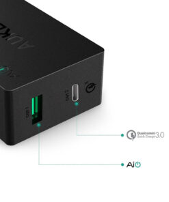 Aukey PA-Y2 2 Port USB Charger Qualcomm 3.0 Quick Charge