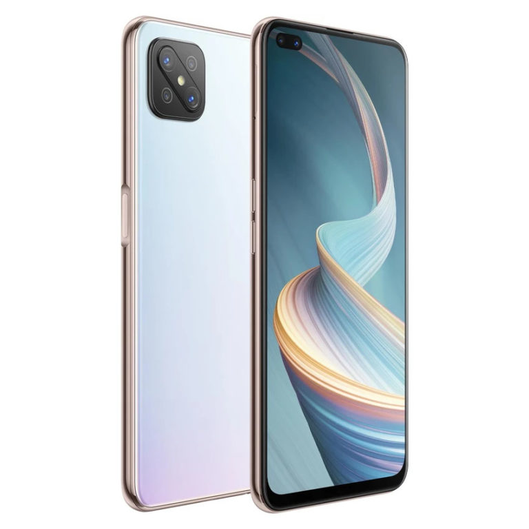 Oppo Reno4 Z 5G 128GB 8GB RAM 48MP 65" Dew White UK Refurbished