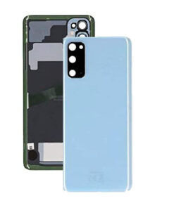 Samsung G980 Galaxy S20 Rear Back Glass / Battery Cover With Camera Lens - Blue