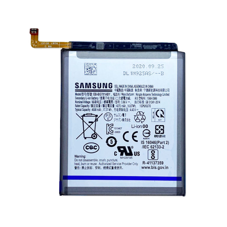 Genuine EB-BG781ABY Samsung G781F Galaxy S20 FE 4500mAh Battery