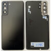 Rear Back Glass / Battery Cover With Camera Lens For Samsung G996 Galaxy S21 Plus - Phantom Black - OEM Pulled