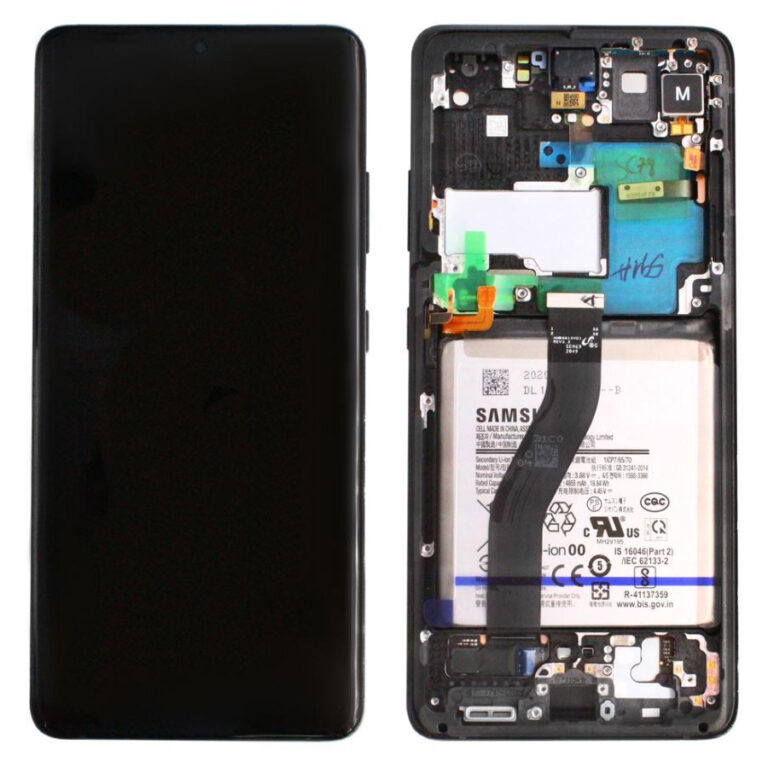 Genuine Samsung G998F Galaxy S21 Ultra 5G LCD Screen & Touch Digitiser - Phantom Black