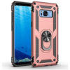 Samsung Galaxy S8 Hybrid Dual-Layer Armour Case With Magnetic Ring Stand - Rose Gold