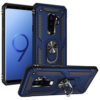 Samsung Galaxy S9 Hybrid Dual-Layer Armour Case With Magnetic Ring Stand - Blue