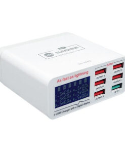 Sunshine SS-304Q 6-Port USB Fast Intelligent Fast Charger