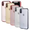 iPhone X / XS Ultra Thin Clear Gel & Chrome Effect Case